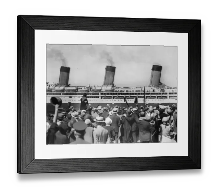 Framed Print : SS Majestic Framed Print : SS Majestic