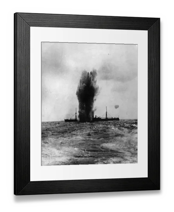 Framed Print : Torpedo Attack Framed Print : Torpedo Attack