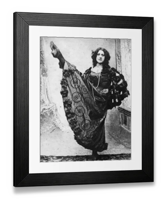 Framed Print : Can Can Dancer Framed Print : Can Can Dancer