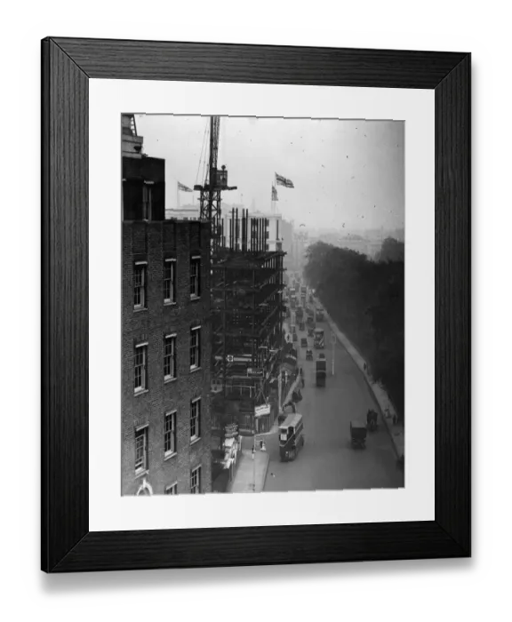 Framed Print : New Building Framed Print : New Building