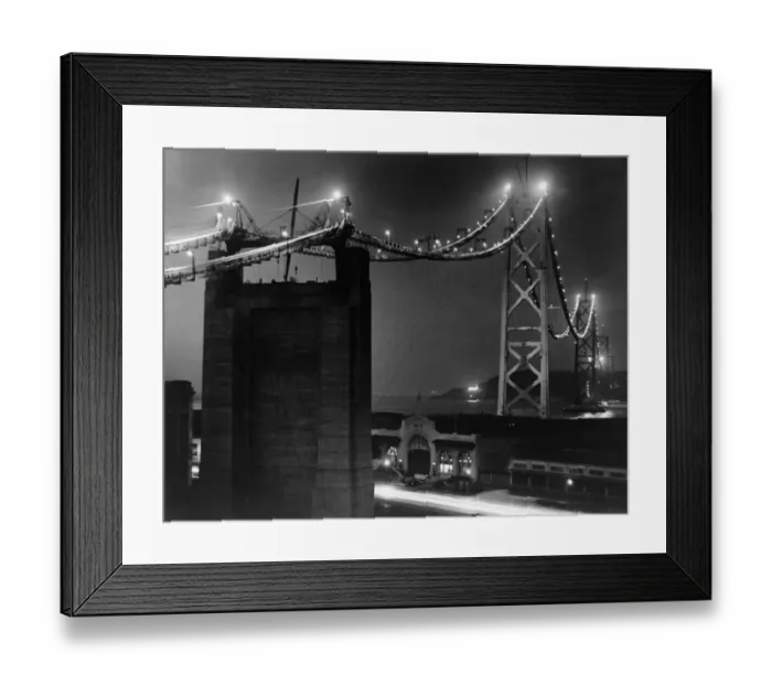 Framed Print : Bridge Construction Framed Print : Bridge Construction