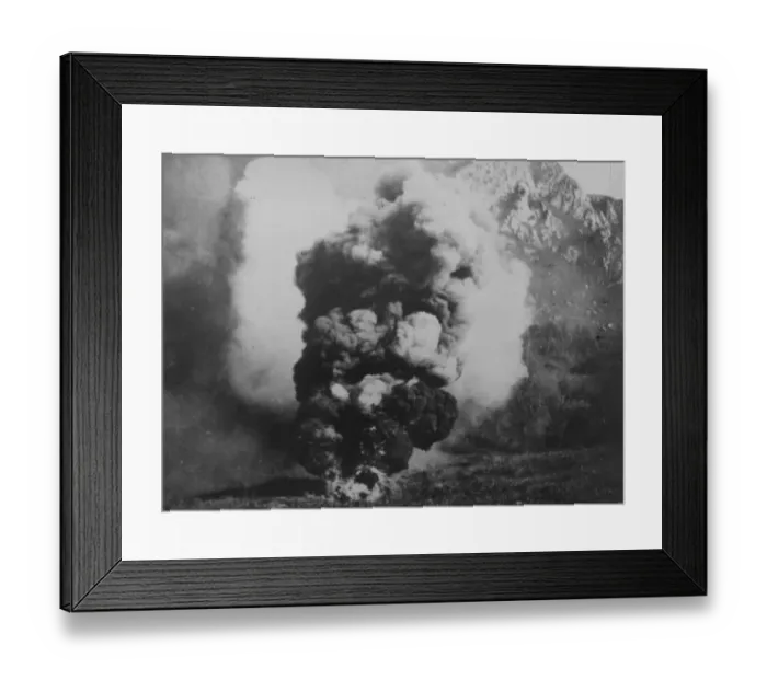 Framed Print : Gas Explosion Framed Print : Gas Explosion