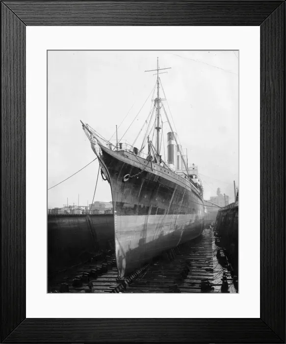 Framed Print : USS Brooklyn Framed Print : USS Brooklyn