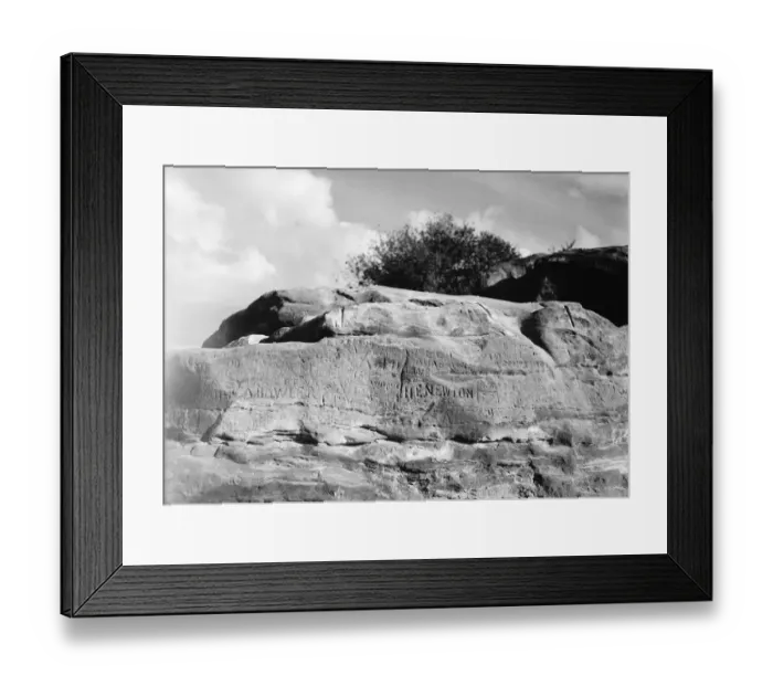 Framed Print : Writing On Rock Framed Print : Writing On Rock