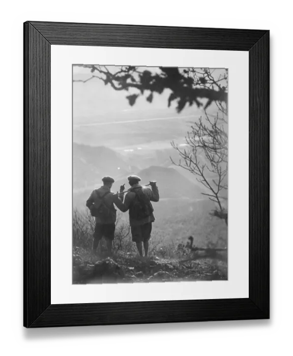 Framed Print : Hiking Holiday Framed Print : Hiking Holiday