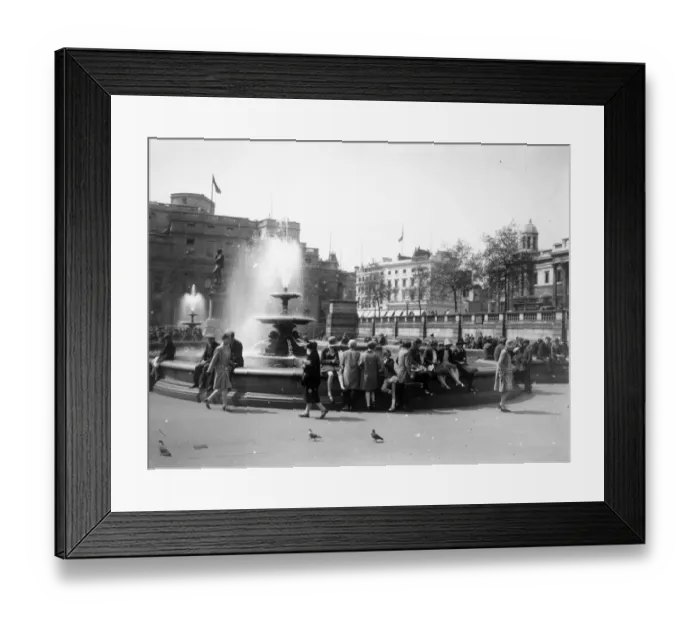 Framed Print : Trafalgar Square Framed Print : Trafalgar Square