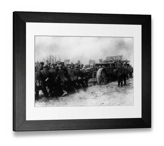 Framed Print : German Gun Framed Print : German Gun