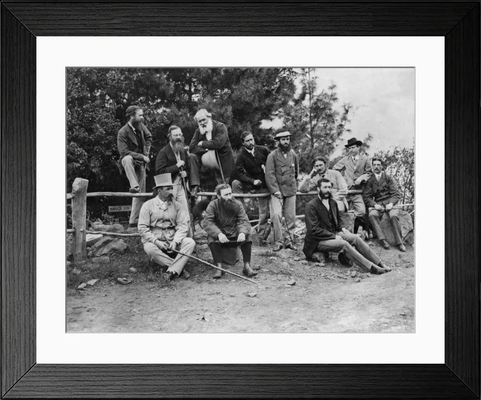 Framed Print : Walking Club Framed Print : Walking Club