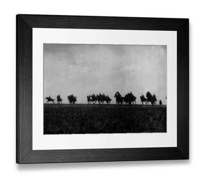 Framed Print : German Cavalry Framed Print : German Cavalry