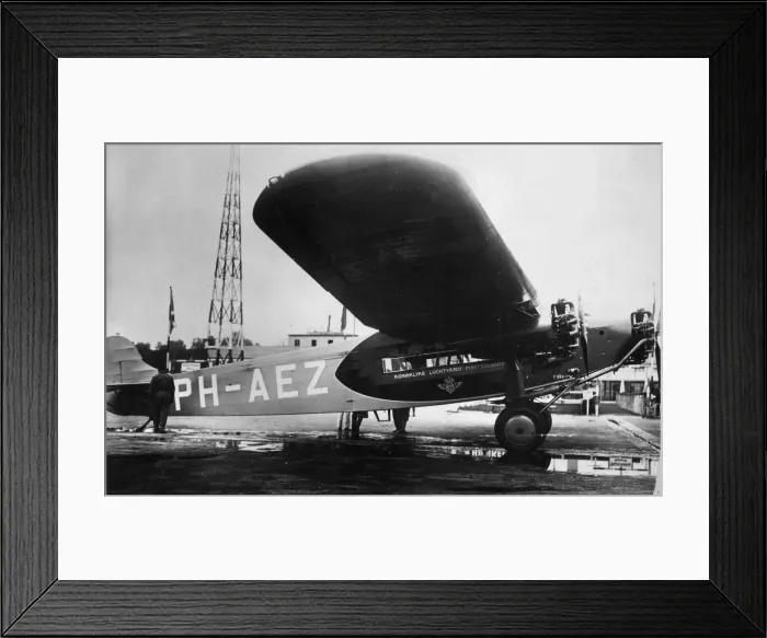 Framed Print : Fokker Plane Framed Print : Fokker Plane
