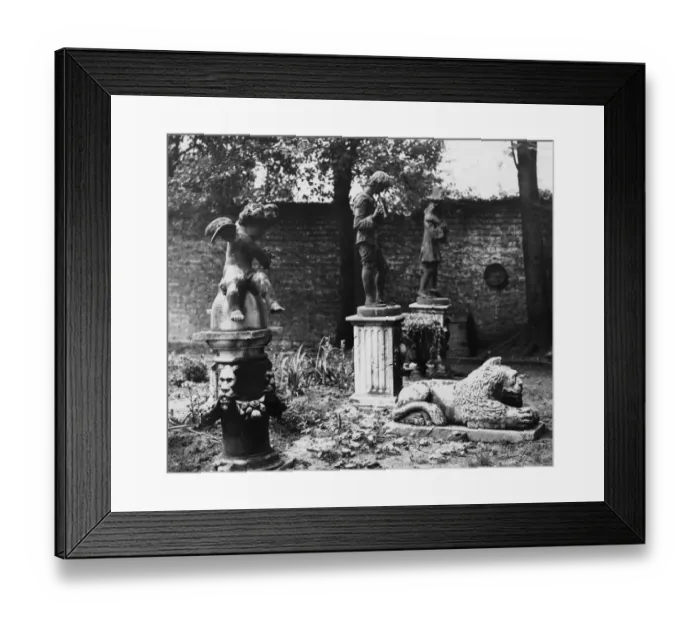 Framed Print : Garden Antiquities Framed Print : Garden Antiquities