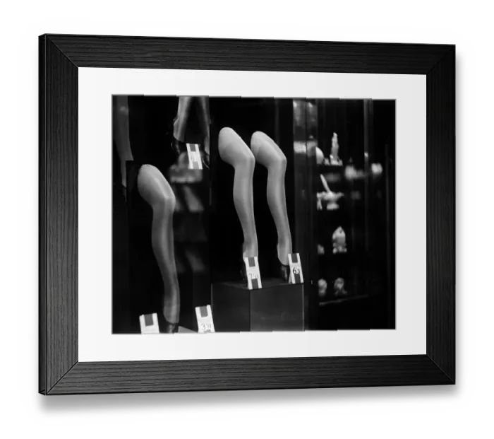 Framed Print : Stocking Show Framed Print : Stocking Show