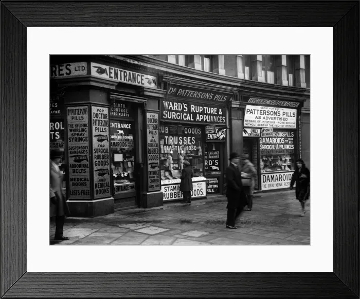 Framed Print : Health Shop