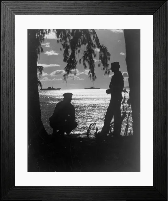 Framed Print : Sailor Silhouette Framed Print : Sailor Silhouette