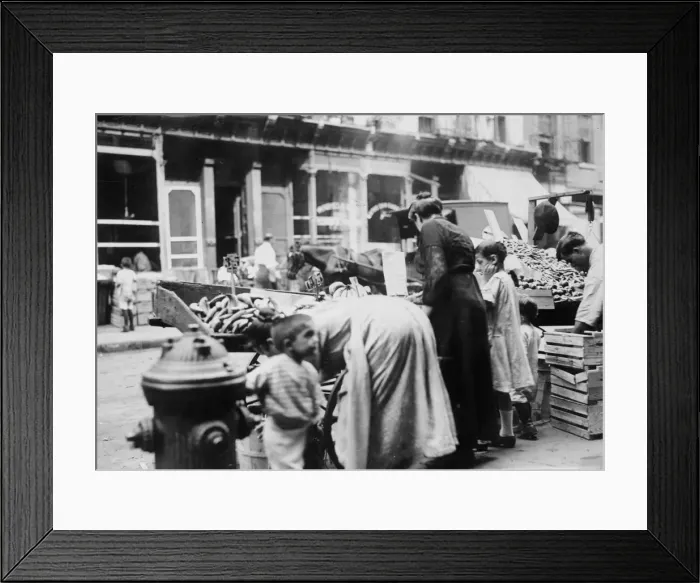 Framed Print : American Market Framed Print : American Market
