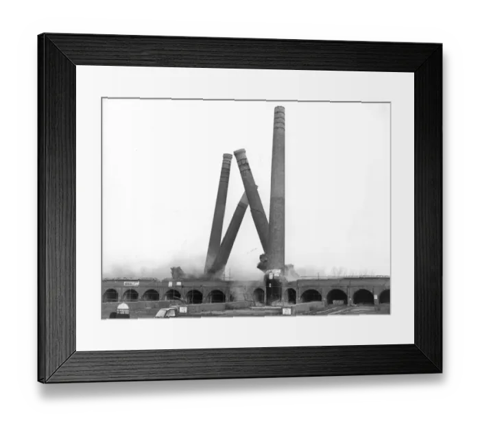 Framed Print : Demolition Framed Print : Demolition