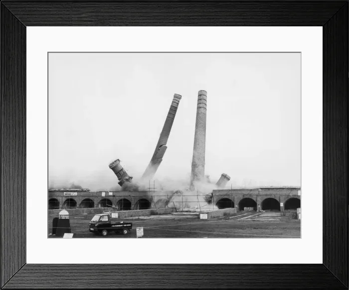 Framed Print : Felling Chimneys Framed Print : Felling Chimneys