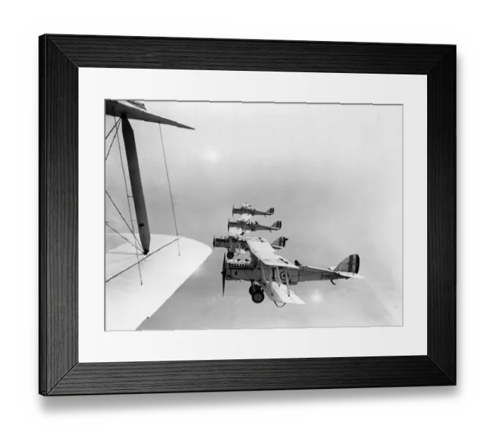 Framed Print : Biplanes Flying Framed Print : Biplanes Flying