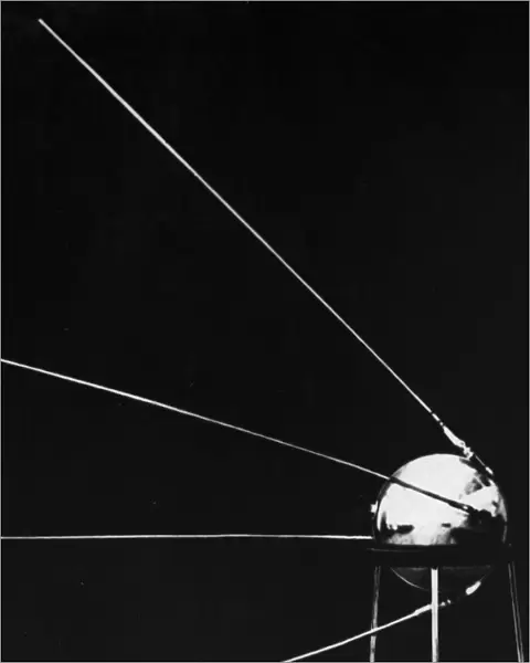 Sputnik I. October 1957: Sputnik I, the first Russian satellite to enter space