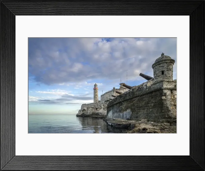 Framed Print : Old rusty cannons at El Morro fortress Framed Print : Old rusty cannons at El Morro fortress