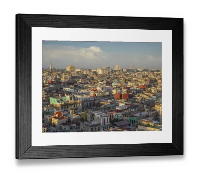 Framed Print : View of old Havana Framed Print : View of old Havana