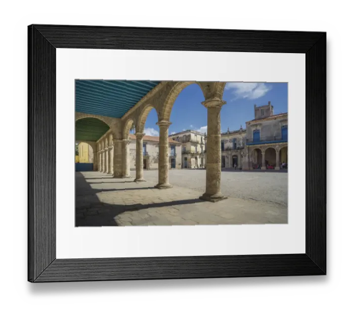 Framed Print : Havana. Plaza de la Cathedral Framed Print : Havana. Plaza de la Cathedral