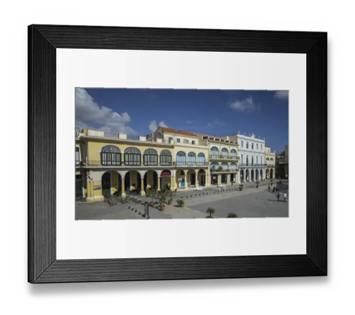 Framed Print : Cuba, Havana, Plaza Vieja (old square) Framed Print : Cuba, Havana, Plaza Vieja (old square)