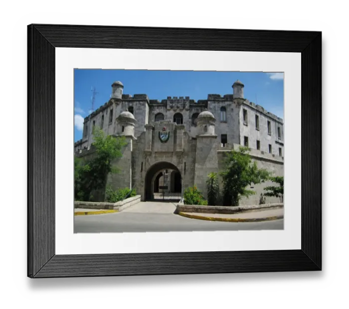 Framed Print : Headquarters of police in Havana Framed Print : Headquarters of police in Havana