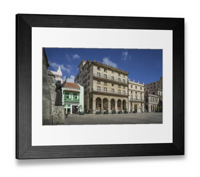 Framed Print : Cuba, Havana, Plaza San Francisco de Assis Framed Print : Cuba, Havana, Plaza San Francisco de Assis