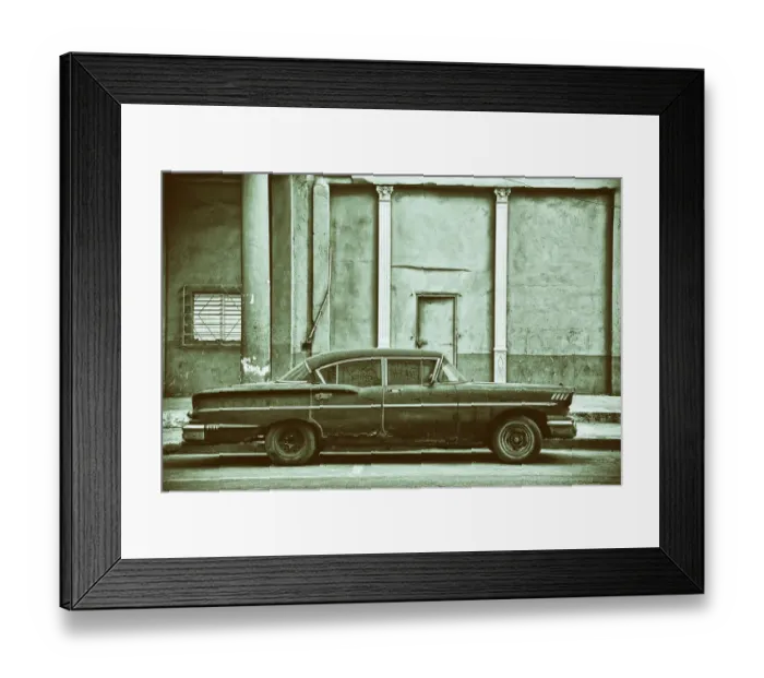 Framed Print : Vintage American Car, Havana, Cuba Framed Print : Vintage American Car, Havana, Cuba