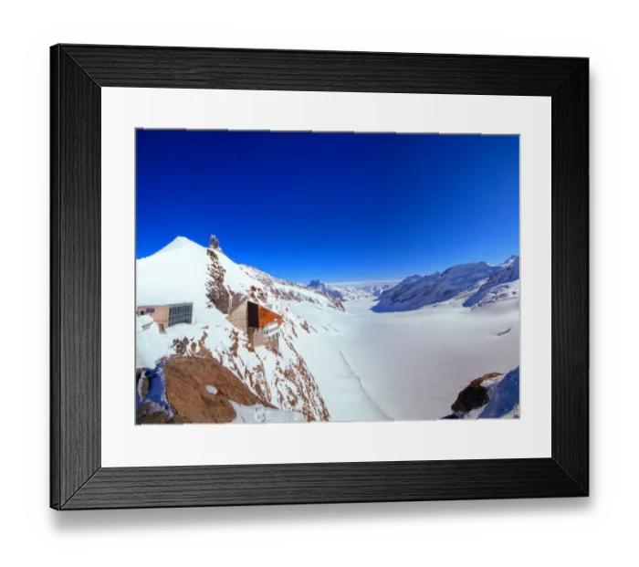 Framed Print : Jungfraujoch Framed Print : Jungfraujoch