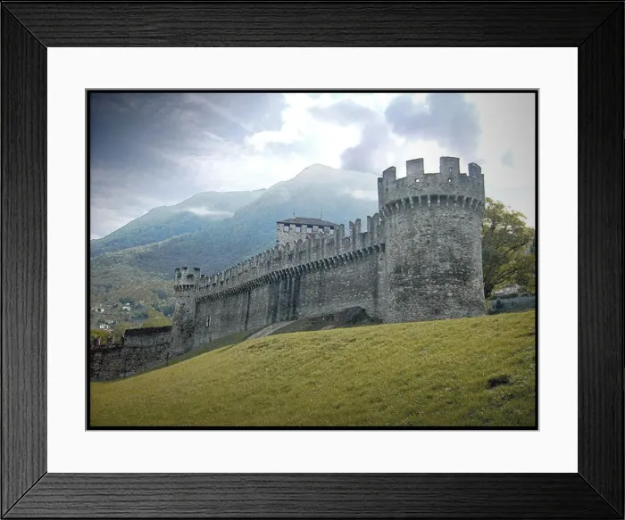 Framed Print : Montebello Castle, Bellinzona Framed Print : Montebello Castle, Bellinzona