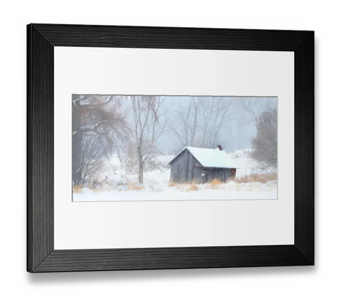 Framed Print : Winter in the country Framed Print : Winter in the country