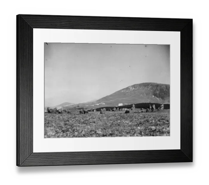 Framed Print : Neolithic Circle Framed Print : Neolithic Circle