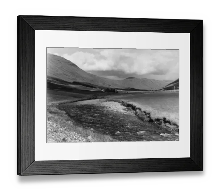 Framed Print : Glen Aray. circa 1930: Scottish valley of Glen Aray in Argyllshire