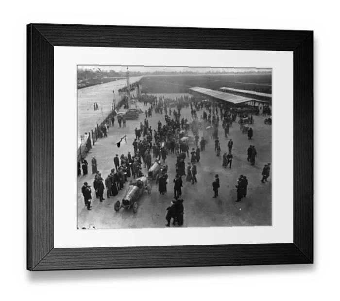 Framed Print : Brooklands Paddock Framed Print : Brooklands Paddock