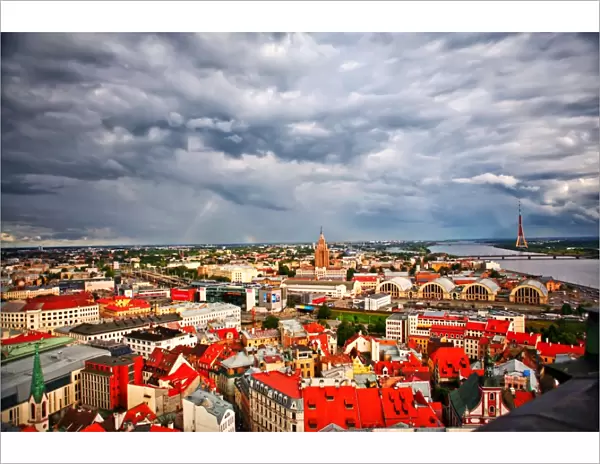 Cityscape of Riga