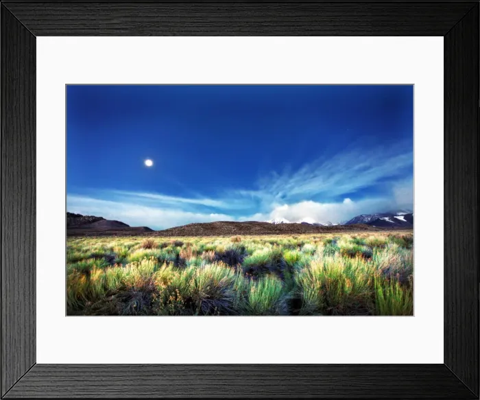 Framed Print : Eastern Sierra mountain range at sunrise Framed Print : Eastern Sierra mountain range at sunrise