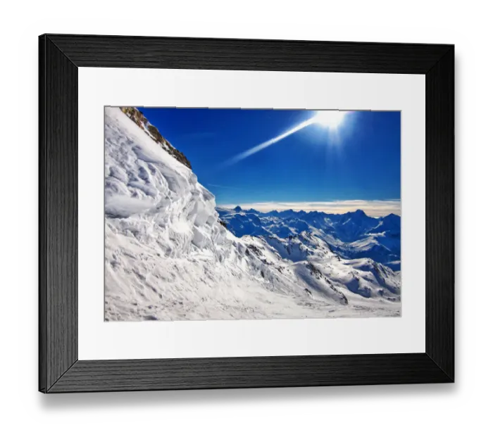 Framed Print : View from highest point of French Framed Print : View from highest point of French