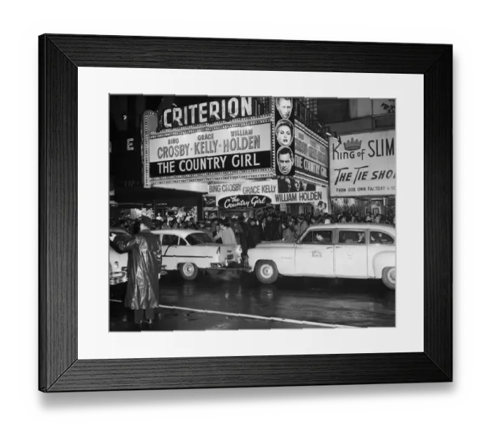 Framed Print : black & white;format landscape;sign;neon lighting;picture;light;Advertising;North Framed Print : black & white;format landscape;sign;neon lighting;picture;light;Advertising;North