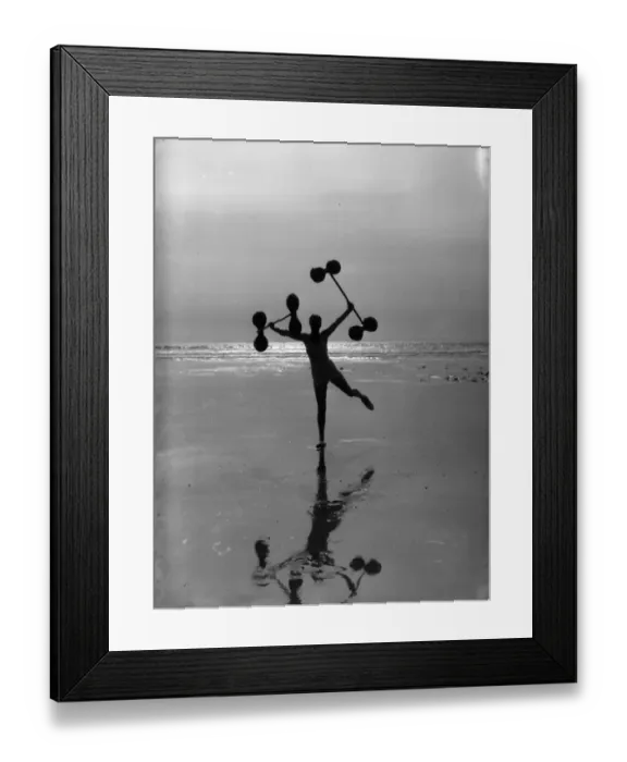 Framed Print : Beach Weights Framed Print : Beach Weights