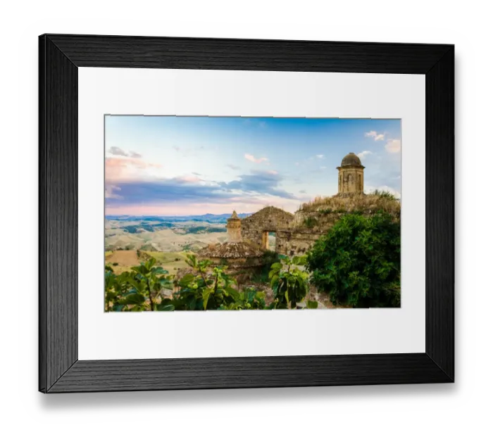 Framed Print : Craco - The ghost town Framed Print : Craco - The ghost town