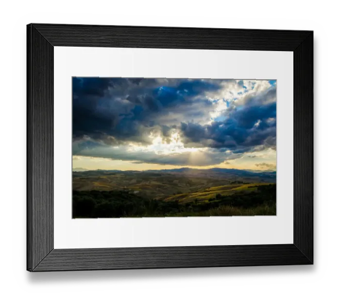 Framed Print : Hills of Basilicata Framed Print : Hills of Basilicata