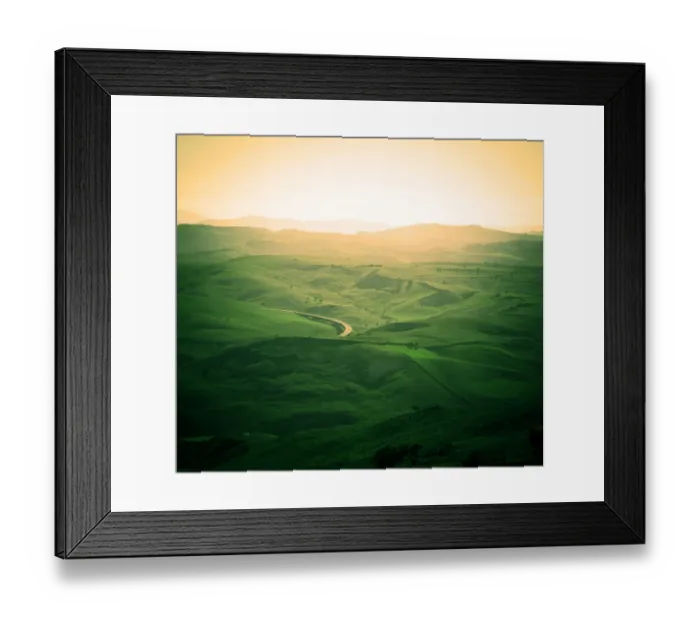 Framed Print : Green Hills Framed Print : Green Hills