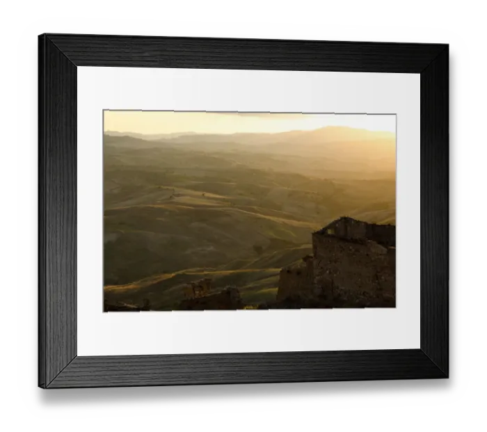Framed Print : Craco - The ghost town Framed Print : Craco - The ghost town