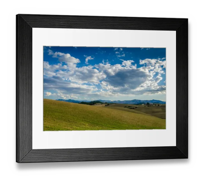 Framed Print : Countryside of Basilicata Framed Print : Countryside of Basilicata