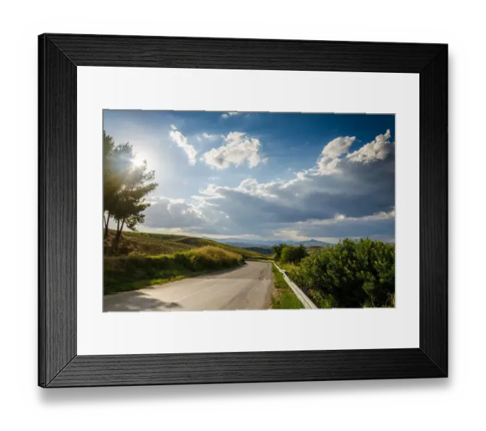 Framed Print : Countryside of Basilicata Framed Print : Countryside of Basilicata
