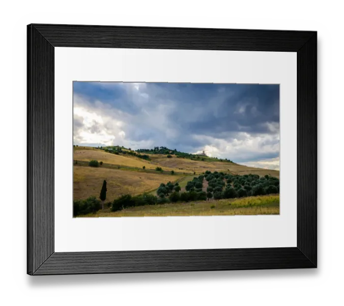 Framed Print : Countryside of Basilicata Framed Print : Countryside of Basilicata