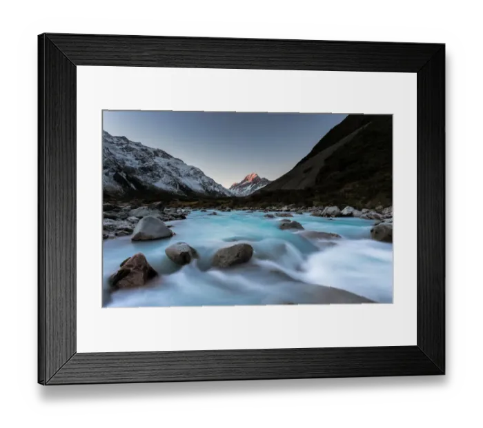 Framed Print : Aoraki Mount Cook Sunset Framed Print : Aoraki Mount Cook Sunset