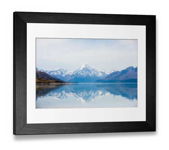 Framed Print : Lake Pukaiki and Mt Cook Aoraki Framed Print : Lake Pukaiki and Mt Cook Aoraki